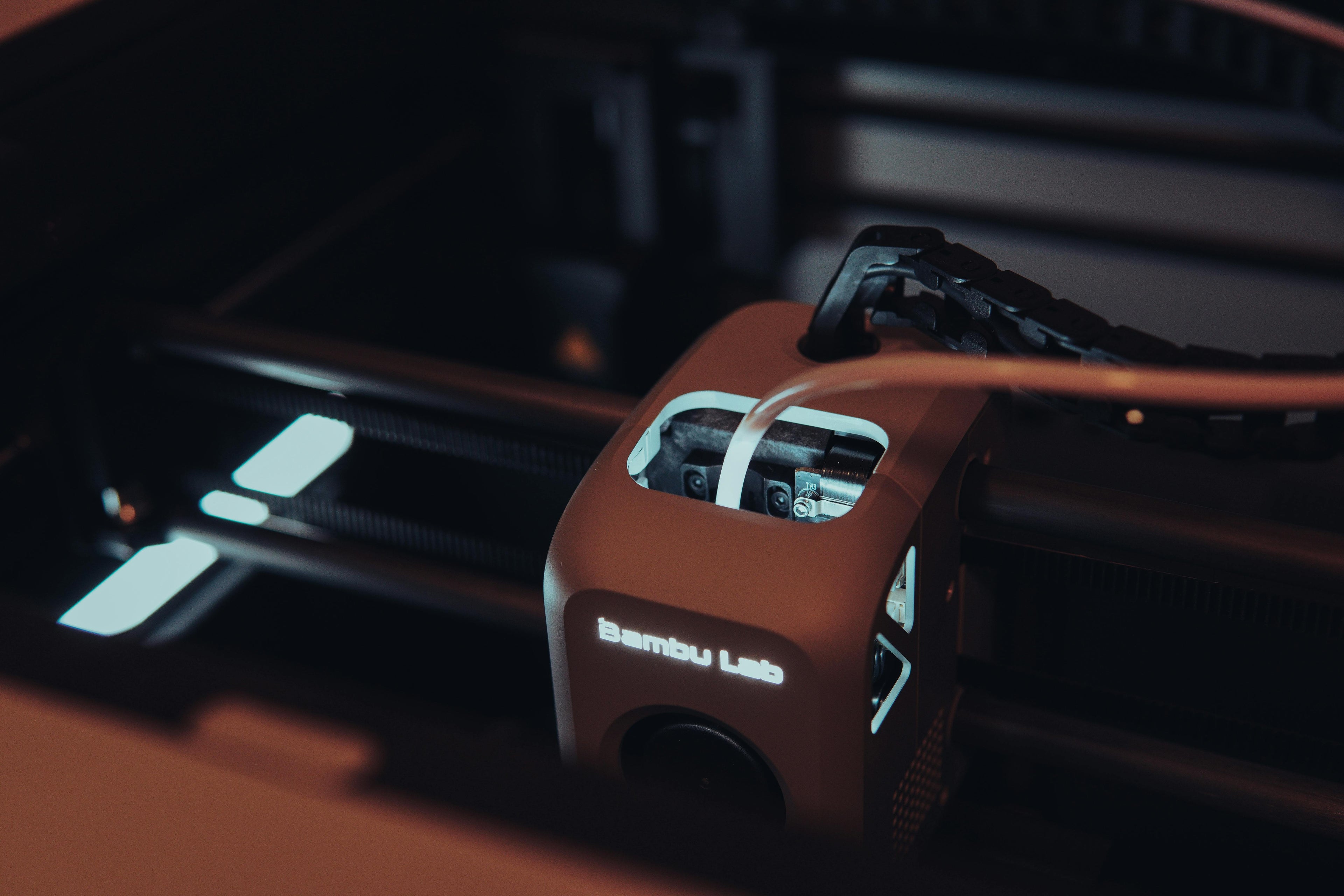 image of a 3d printer head