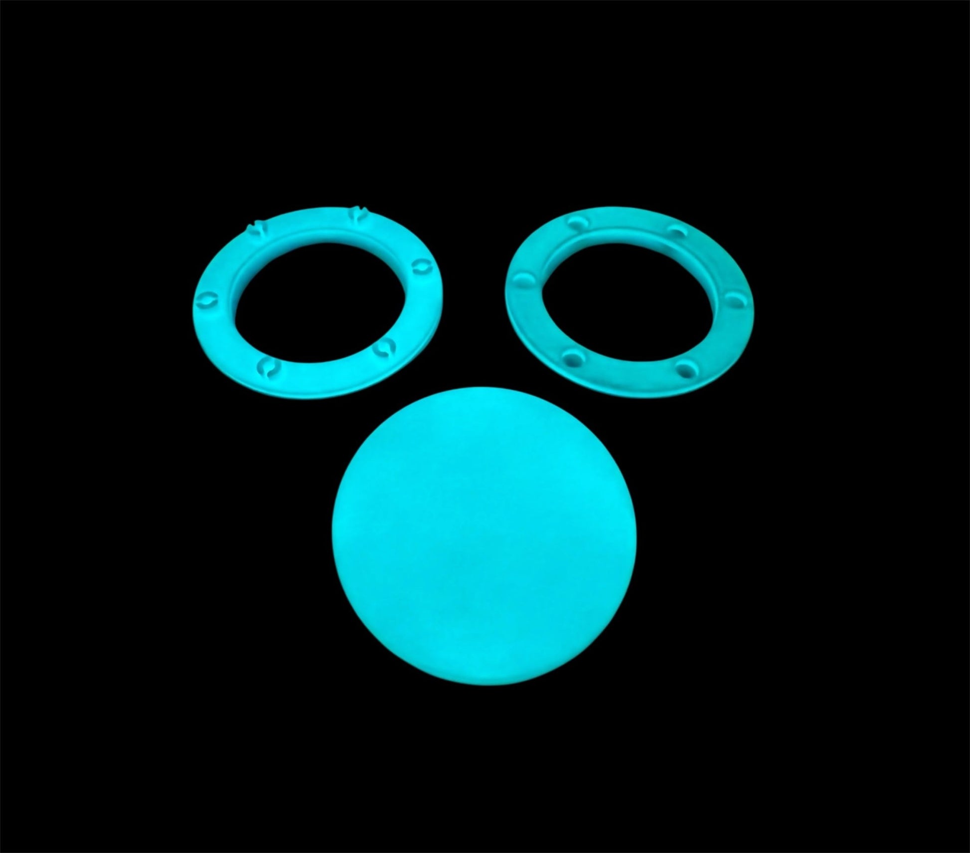 AquaPort Twin Pack Feeding Portal glow in the dark